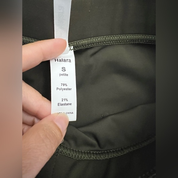 Halara High Waisted Button Multiple Pockets Straight Leg Casual Pants - Picture 4 of 4